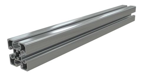50mmX50mm Base Aluminium Extrusion with a 10mm slot - (084.109.001)