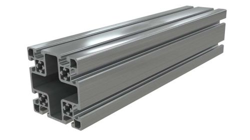 100mmX100mm Base Aluminium Extrusion with a 10mm slot - (084.109.003)