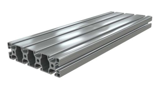 40mmX160mm Light Aluminium Extrusion with a 8mm slot-100mm - (084.114.025-100mm)