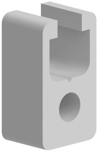 18mmx32mm Aluminium Face Extrusion - (084.101.003)