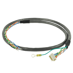 AMT-18C-3-036 (MT Cable, 18 Pin Connector, Shielded Twisted Pair 24 AWG Wires, Locking)