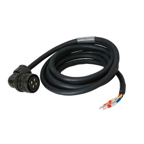 CABLE-RZ-H - Motor power cable，- Compatible with the ELM2M Servo Motor