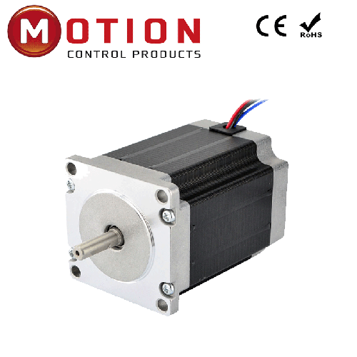 (M57STH51-3008DC-S)  Stepper motor with socket and double shaft