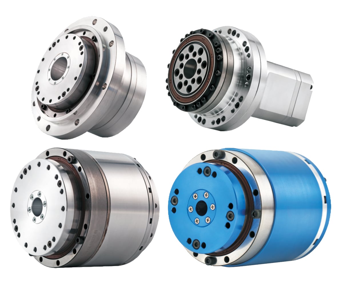 Innovative integrated torque motor with harmonic gearbox