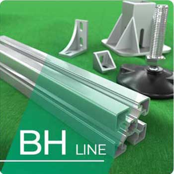 BH line aluminium profiles