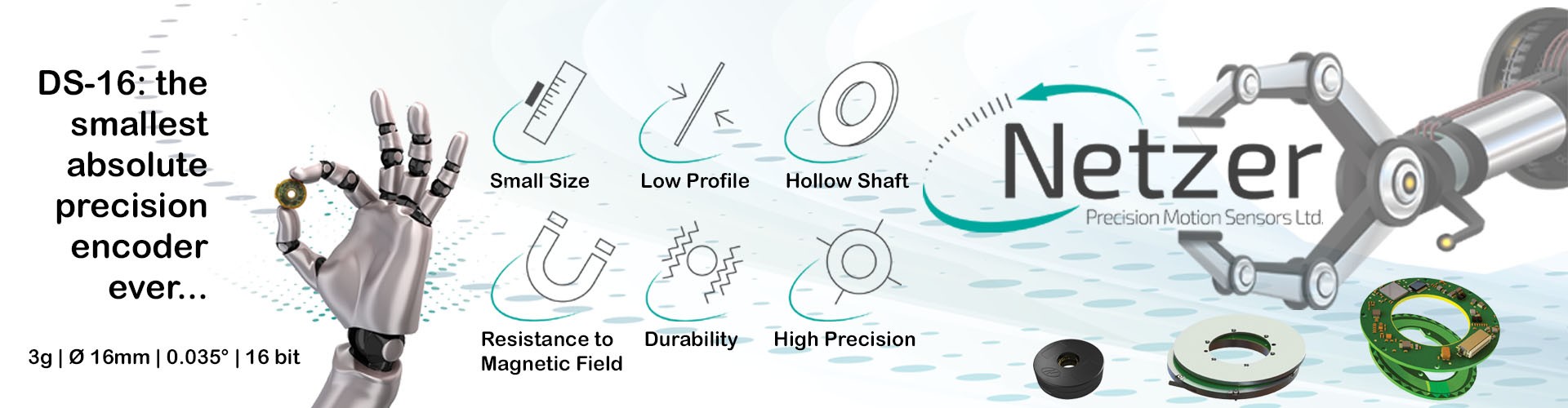 Netzer Electrical Encoders - Motion Control Products